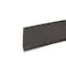 Mohawk Vinyl Cove Wall Base, Vinyl, Black Brown, 48 in L, 4 in W CVW04-099 - alternate 2